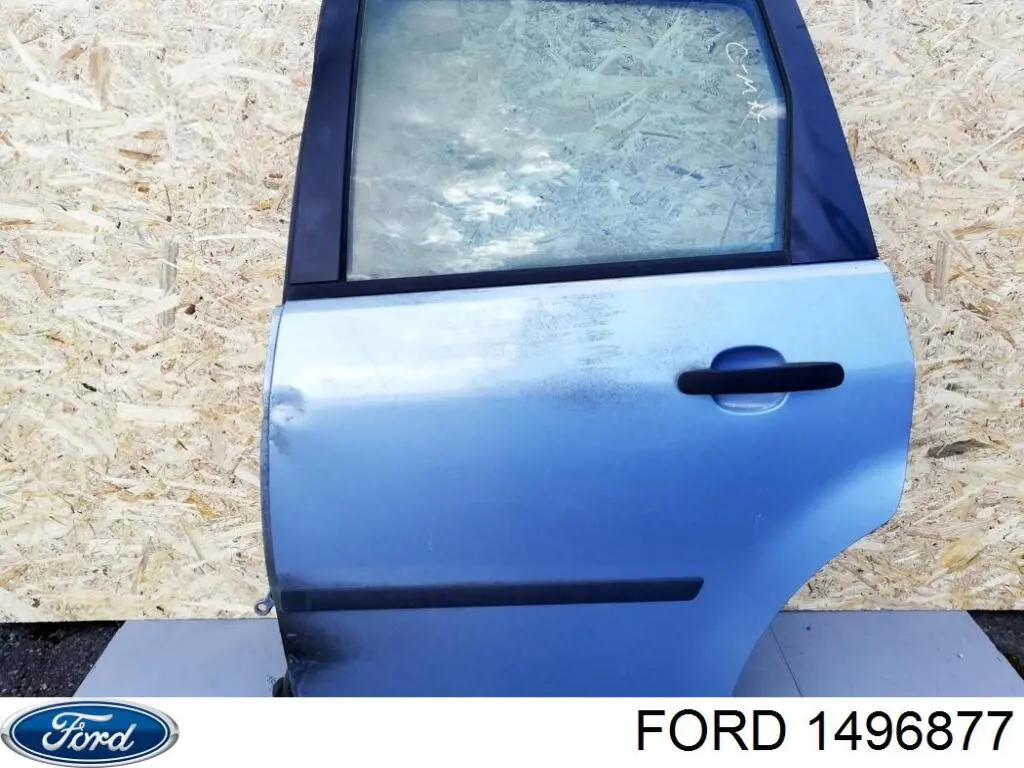1496877 Ford двері задні, ліві