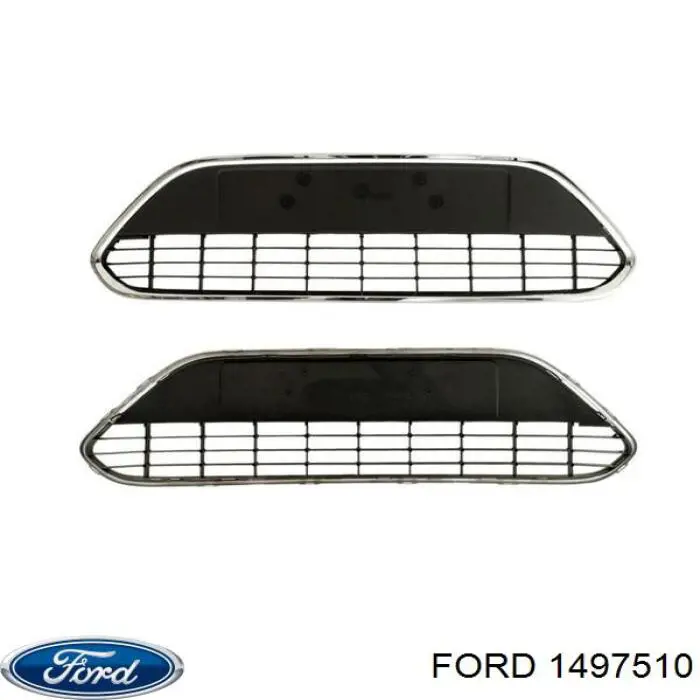 Решітка переднього бампера Ford 1497510 ціна, від 13.64 USD