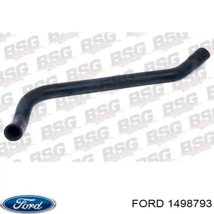1M5Q6A886AB Ford Шланг повітряний вентиляції картера