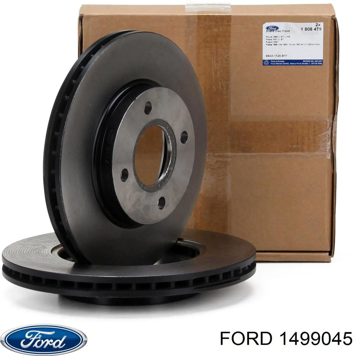 1499045 Ford диск гальмівний передній