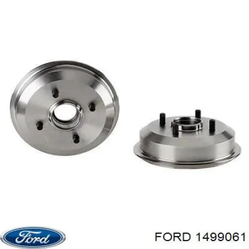 Купити 1499061 Ford Барабан гальмівний задній