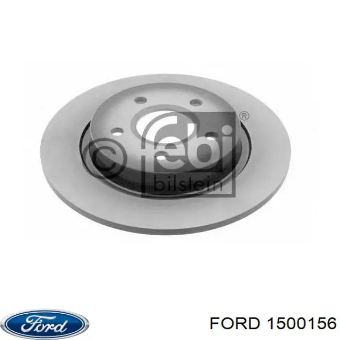 Купити 1500156 Ford Диск заднього гальма