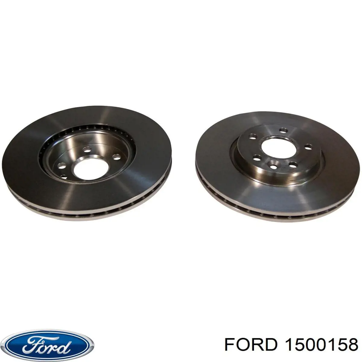 1500158 Ford диск гальмівний передній