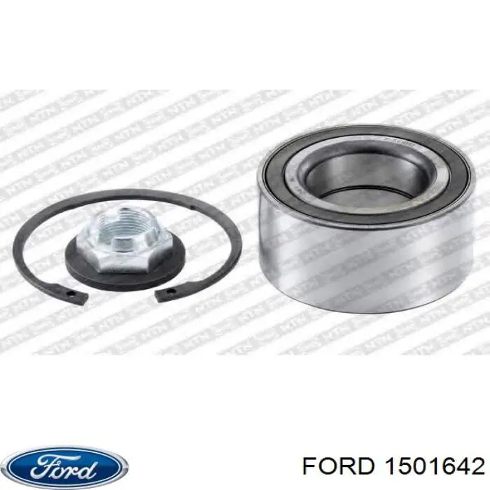 Комплект підшипник маточини передньої Ford 1501642 ціна, від 36.50 USD