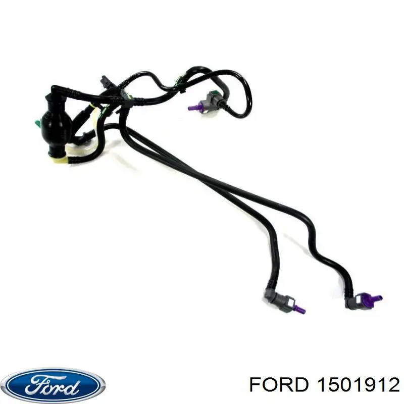 Трубка паливна від паливопідкачувального насоса до ПНВТ Ford Fiesta 5 (JH, JD) (Форд Фієста)