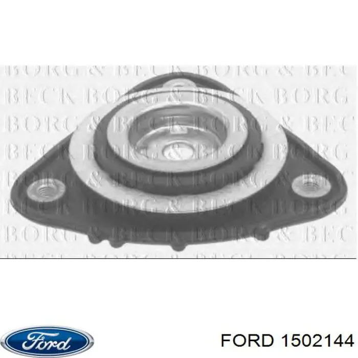 1502144 Ford опора амортизатора переднього