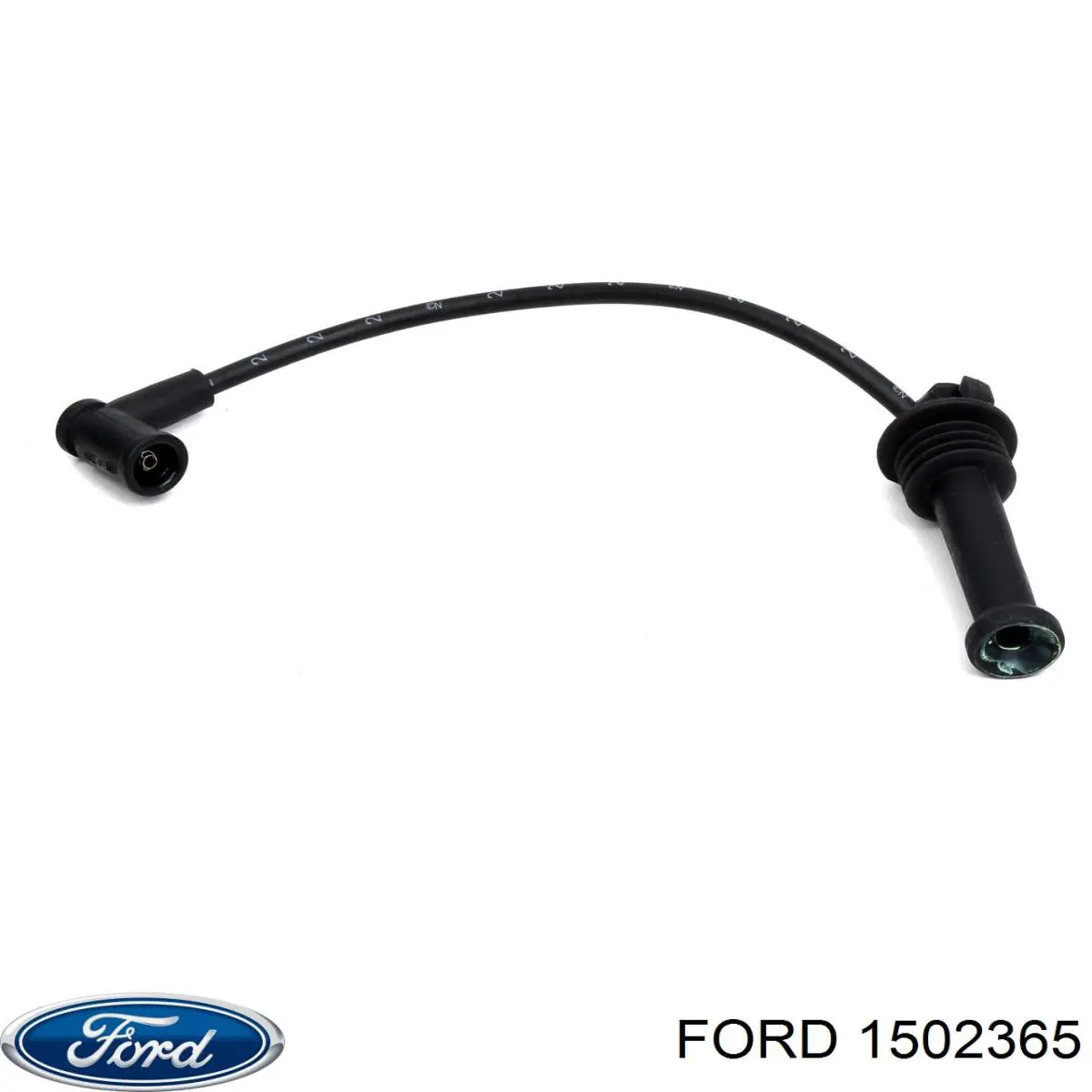 BE8Z12286B Ford кабель високовольтний, циліндр №2