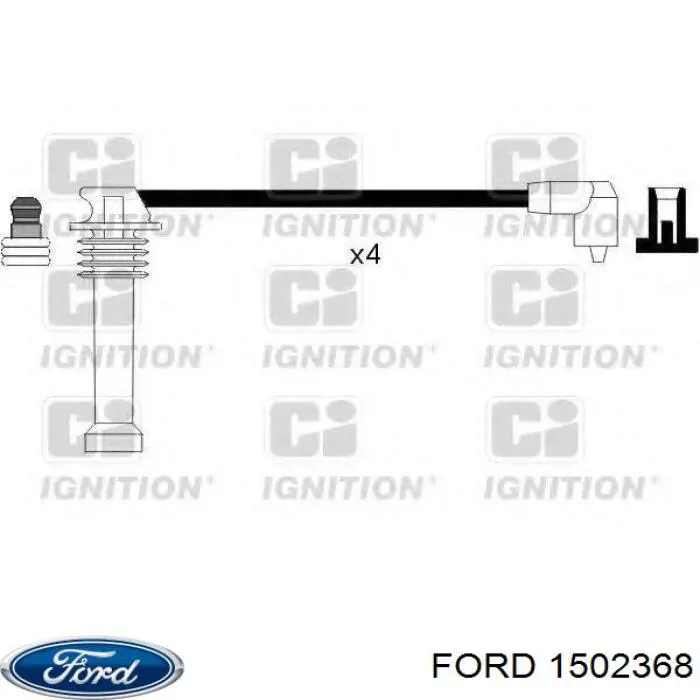 Дроти запалювання Ford 1502368 ціна, від 9.85 USD
