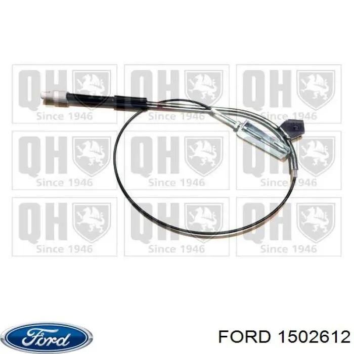 Купити 1502612 Ford Трос ручного гальма задній, правий/лівий
