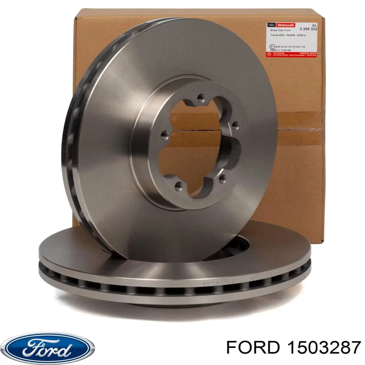 Диск гальмівний передній Ford 1503287