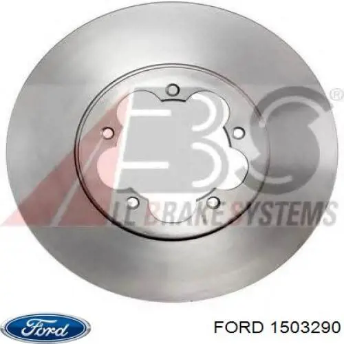 Диск гальмівний передній 1503290 Ford