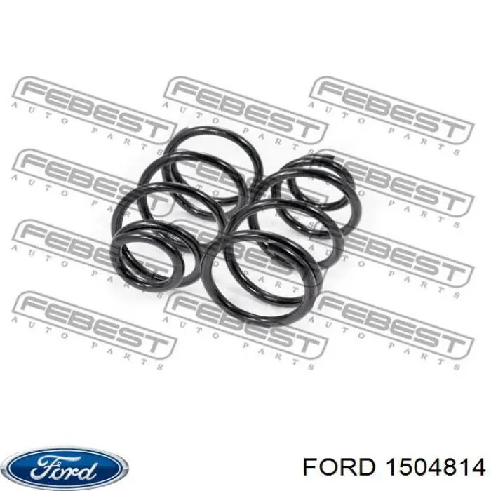 Купити 1504814 Ford Гвинтова пружина підвіска