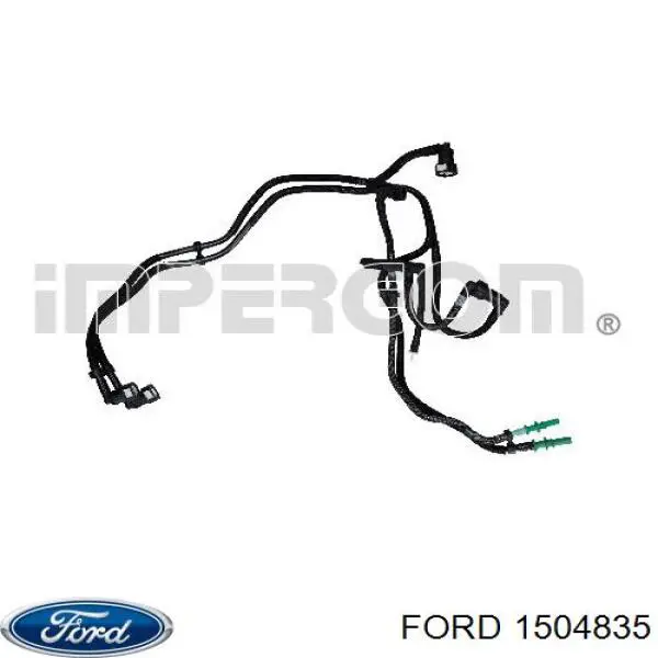 Трубка паливна, зворотня від форсунок Ford 1504835 ціна, від 56.37 USD