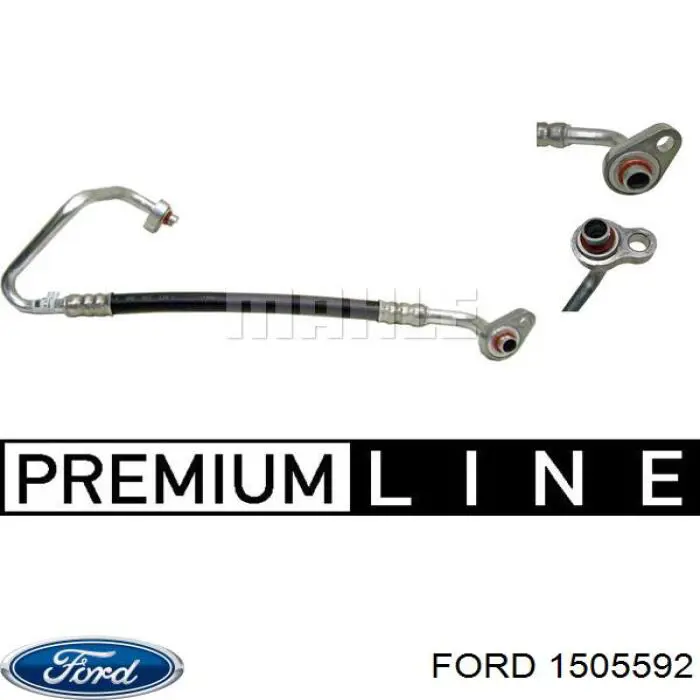Шланг кондиціонера, від компресора до радіатора Ford 1505592 ціна, від 27.87 USD
