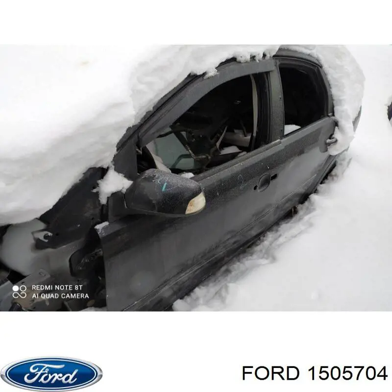 1318474 Ford двері передні, ліві