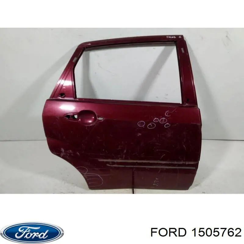 Двері задні, праві Ford Focus 2 (DA) (Форд Фокус)