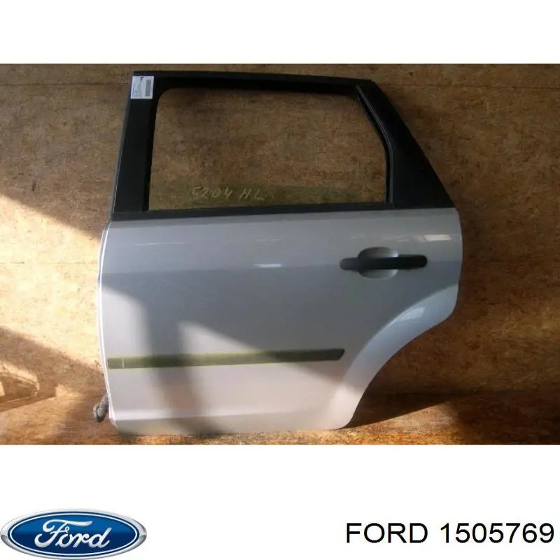 Двері задні, ліві Ford Focus 2 (DAW) (Форд Фокус)