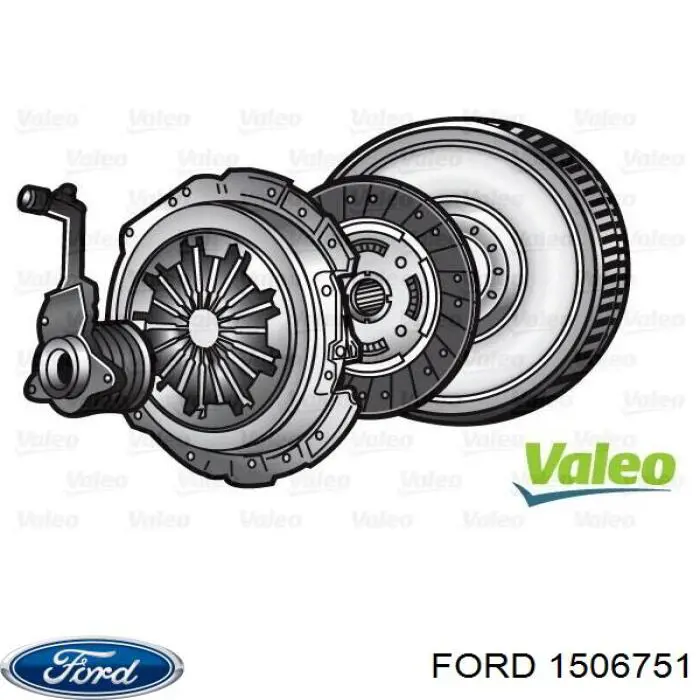 1506751 Ford маховик двигуна