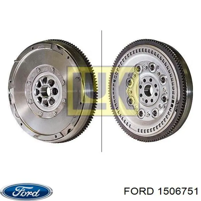 Купити 1506751 Ford Маховик із зубчастим ободом в зборі