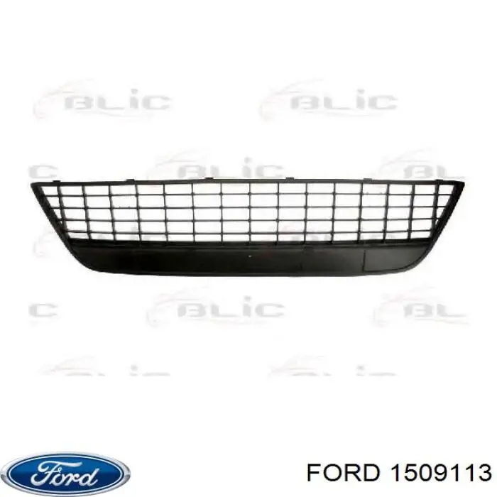 Решітка переднього бампера Ford 1509113 ціна, від 21.82 USD