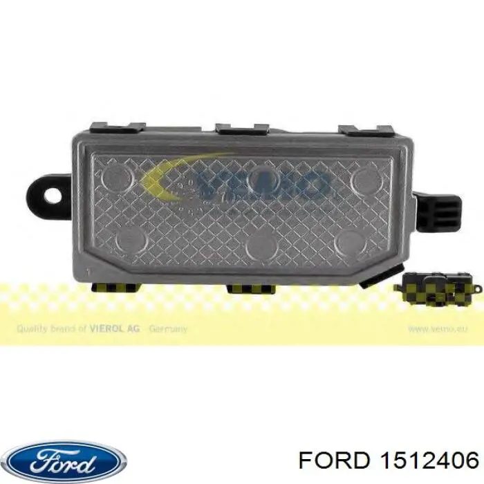 Резистор обігрівача Ford 1512406 ціна, від 12.67 USD