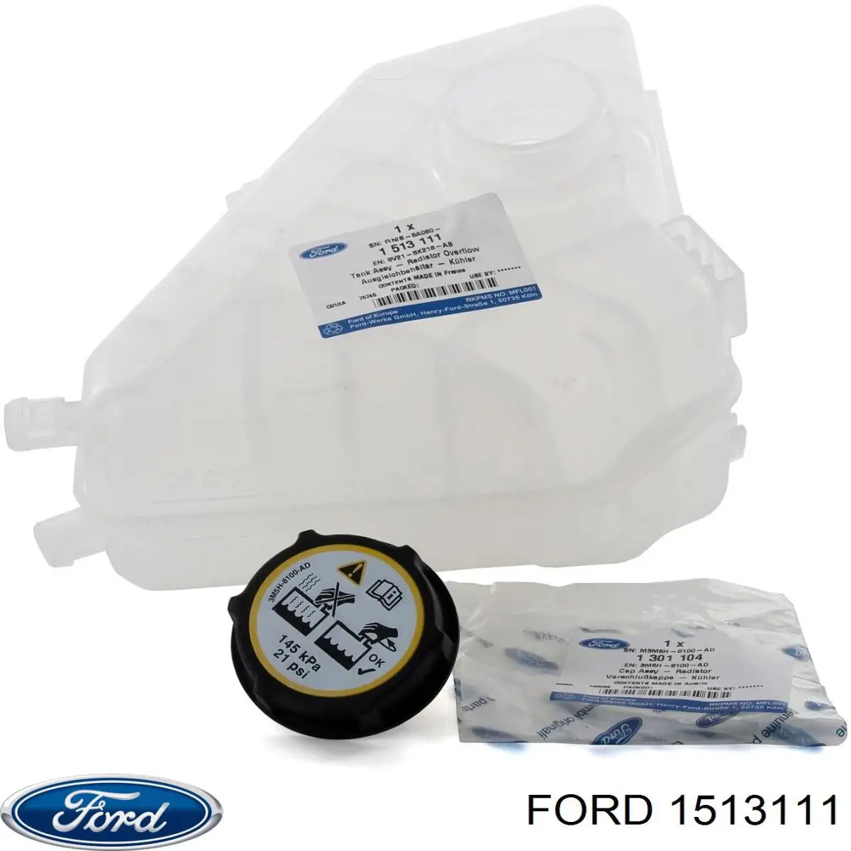 Купити 1513111 Ford Водяний бачок системи охолодження
