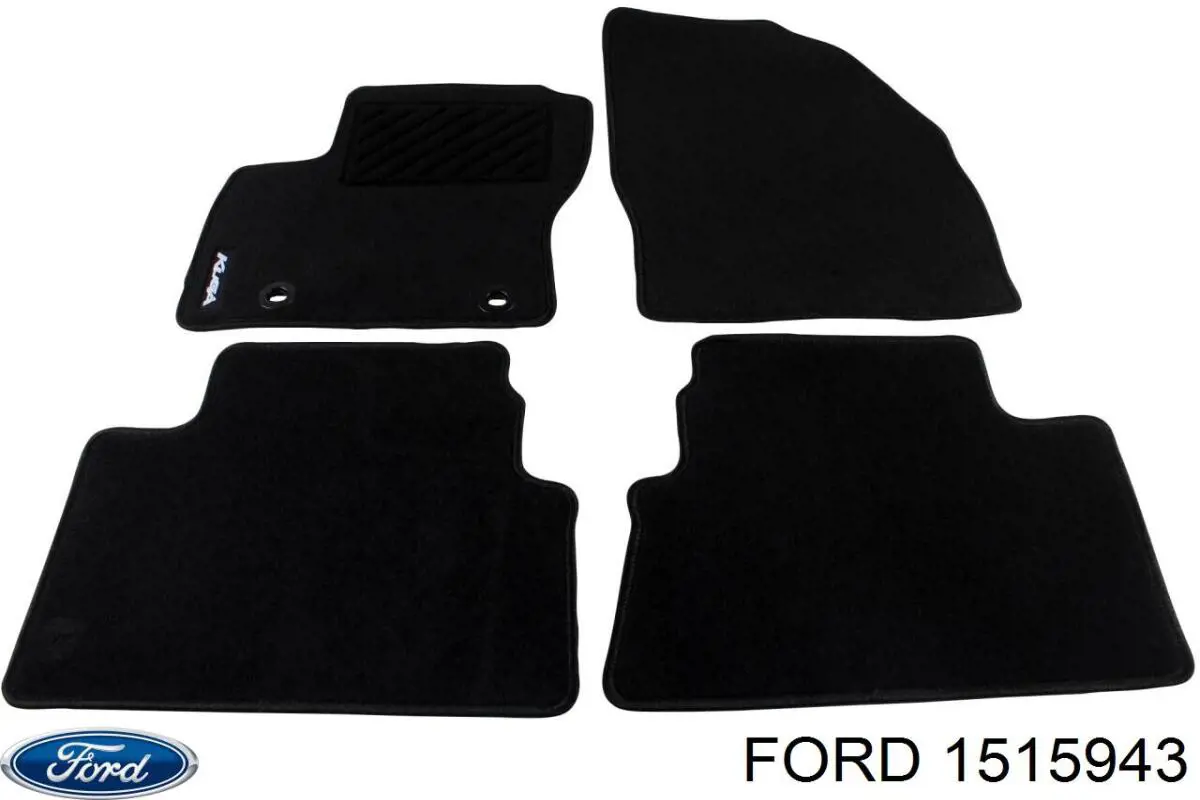 Комплект килимків Ford Mondeo III хетчбек (B5Y) (2000 - 2007) ціна, від 79.74 USD