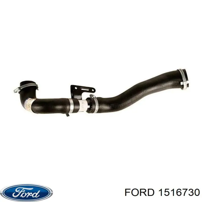 Шланг/патрубок інтеркулера, правий Ford Fiesta 5 (JH, JD) (Форд Фієста)