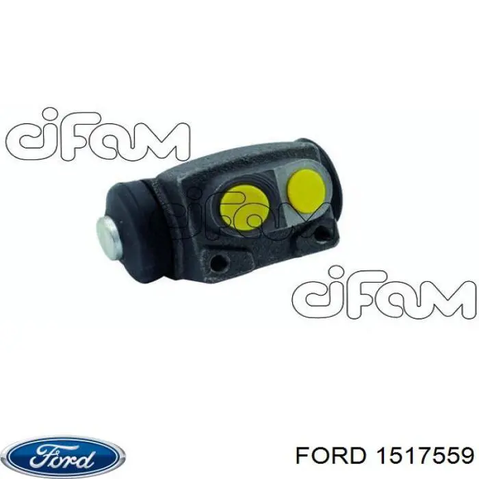 Циліндр гальмівний колісний/робочий, задній Ford 1517559 ціна, від 6.76 USD