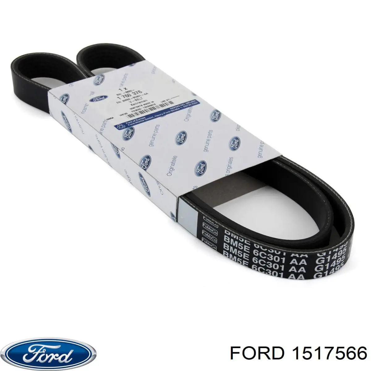 1517566 Ford Поліклиновий ремінь