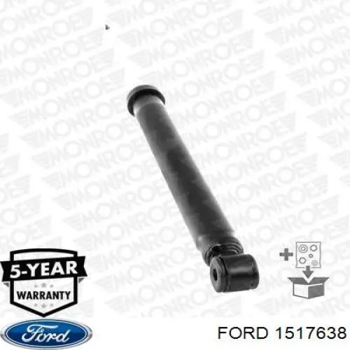 Амортизатор задній Ford 1517638 ціна, від 49.43 USD