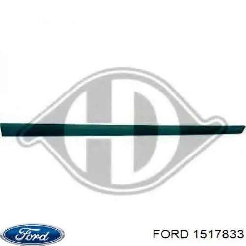 Накладка передньої правої двері Ford Fiesta 5 (JH, JD) (Форд Фієста)