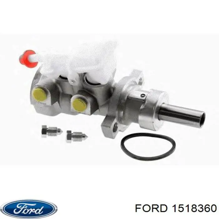 Глушник, задня частина 4096135 Ford