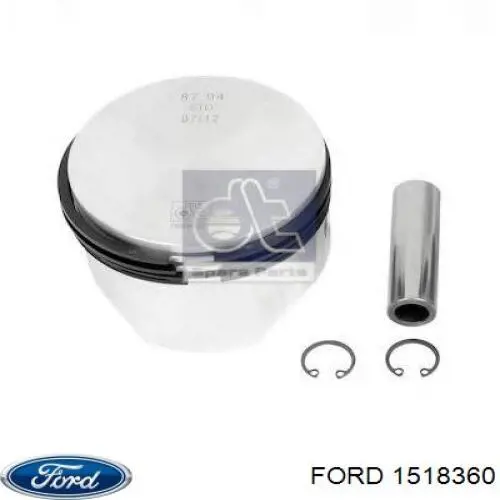 4096135 Ford Глушник, задня частина
