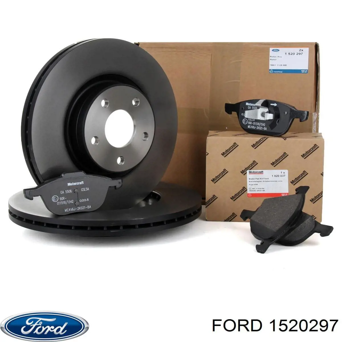 Купити 1520297 Ford Ротор гальмівний