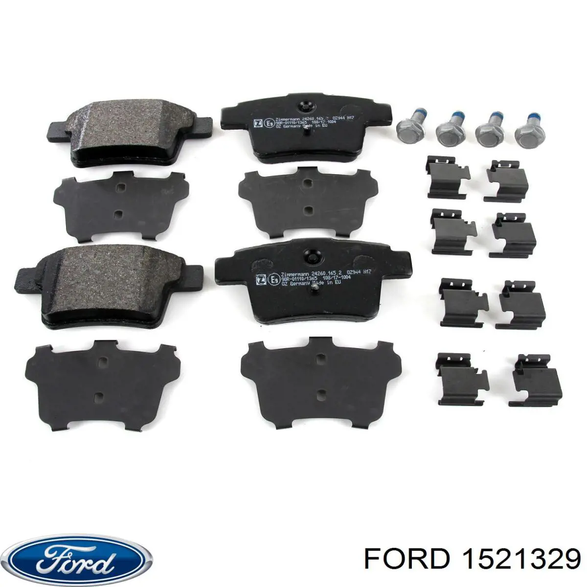 Задні гальмівні колодки Ford 1521329 ціна, від 19.30 USD