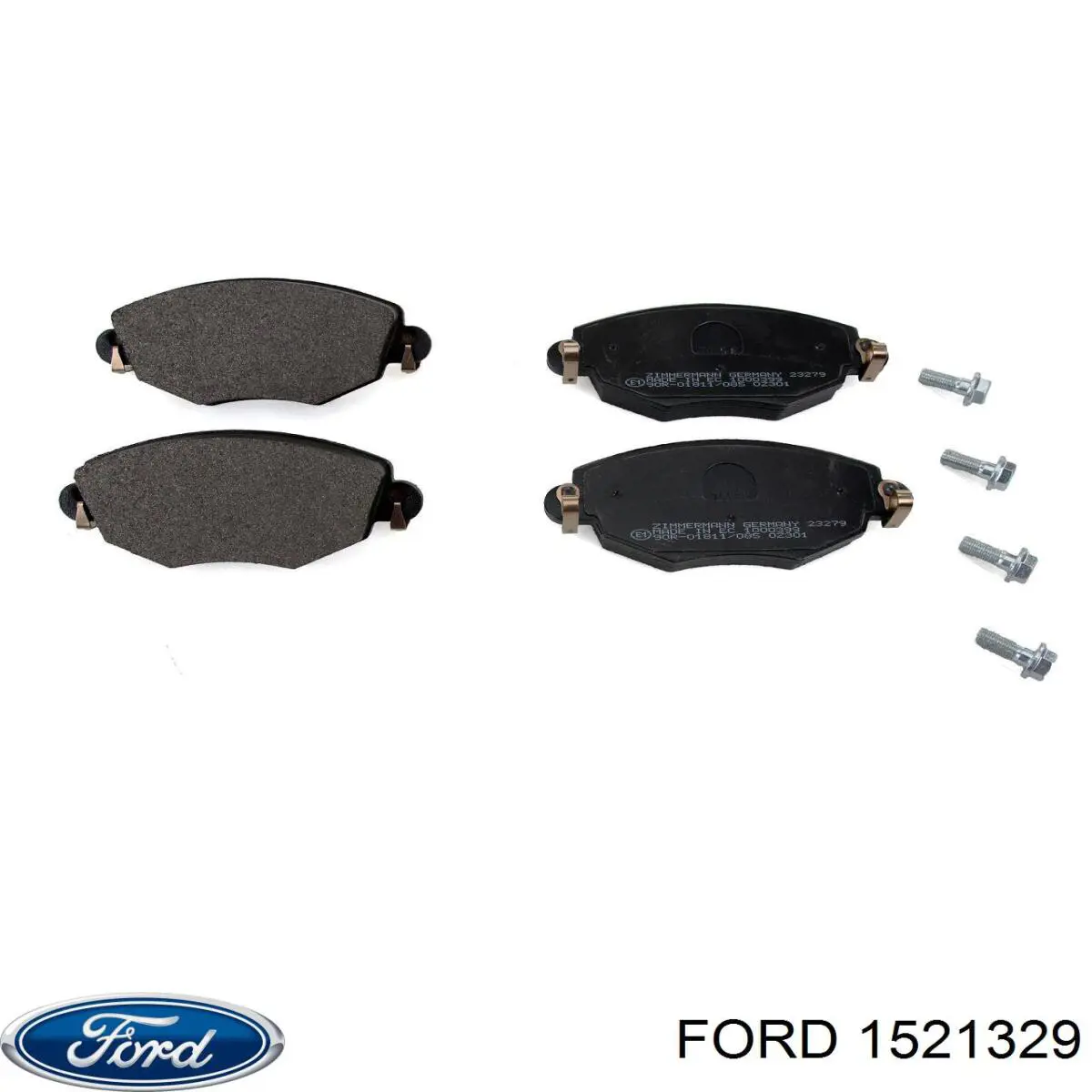 Купити 1521329 Ford Задні колодки