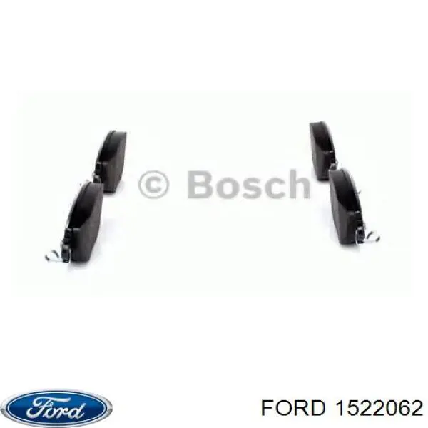 1522062 Ford колодки гальмівні передні, дискові