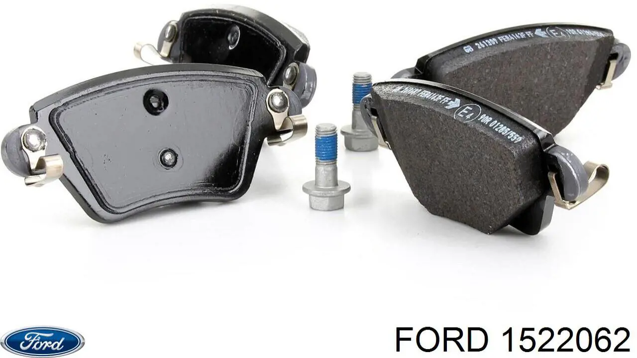 Купити 1522062 Ford Колодки гальмівні передні, дискові