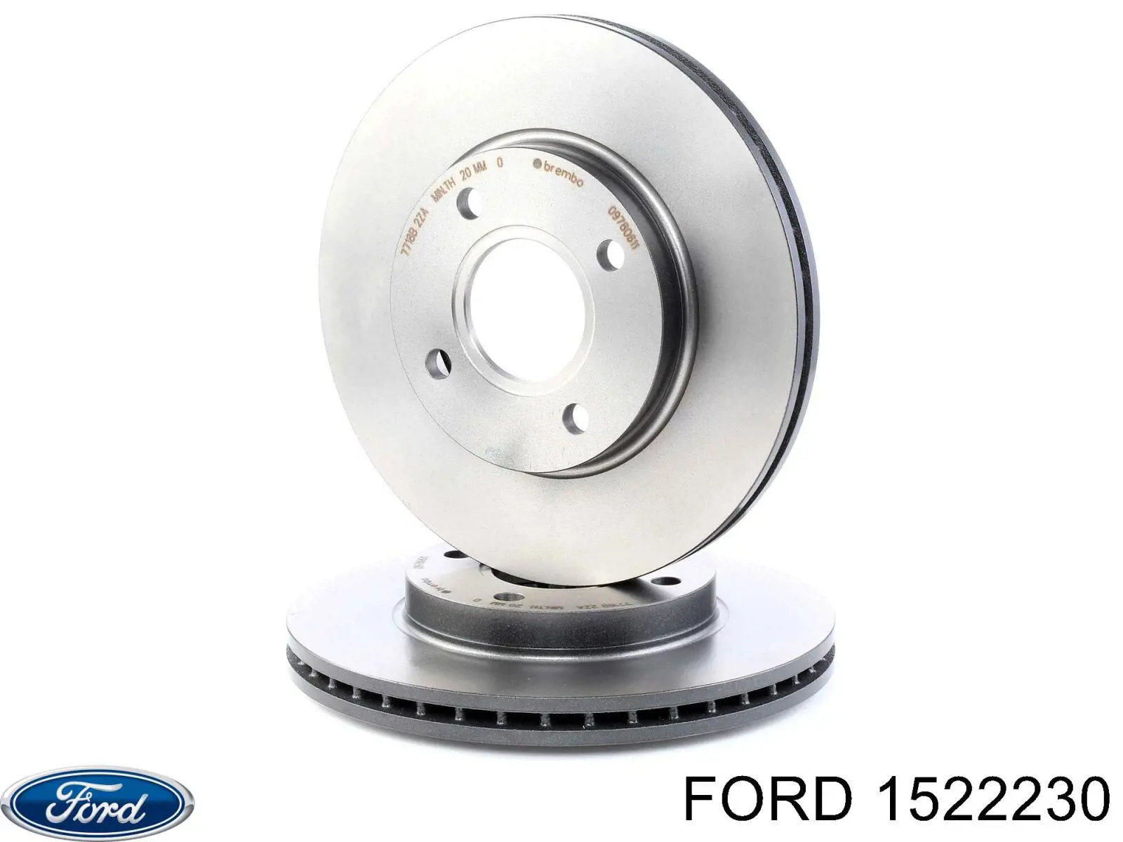 Диск гальмівний передній Ford 1522230