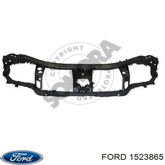 Супорт радіатора в зборі/монтажна панель кріплення фар 1523865 Ford