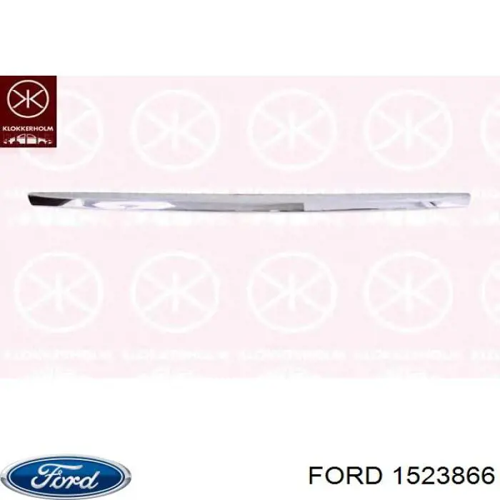 Молдинг капота на Ford Mondeo (CA2)