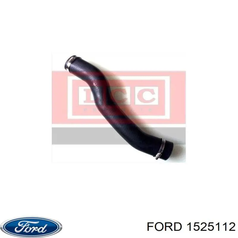 1525112 Ford шланг/патрубок інтеркулера, правий