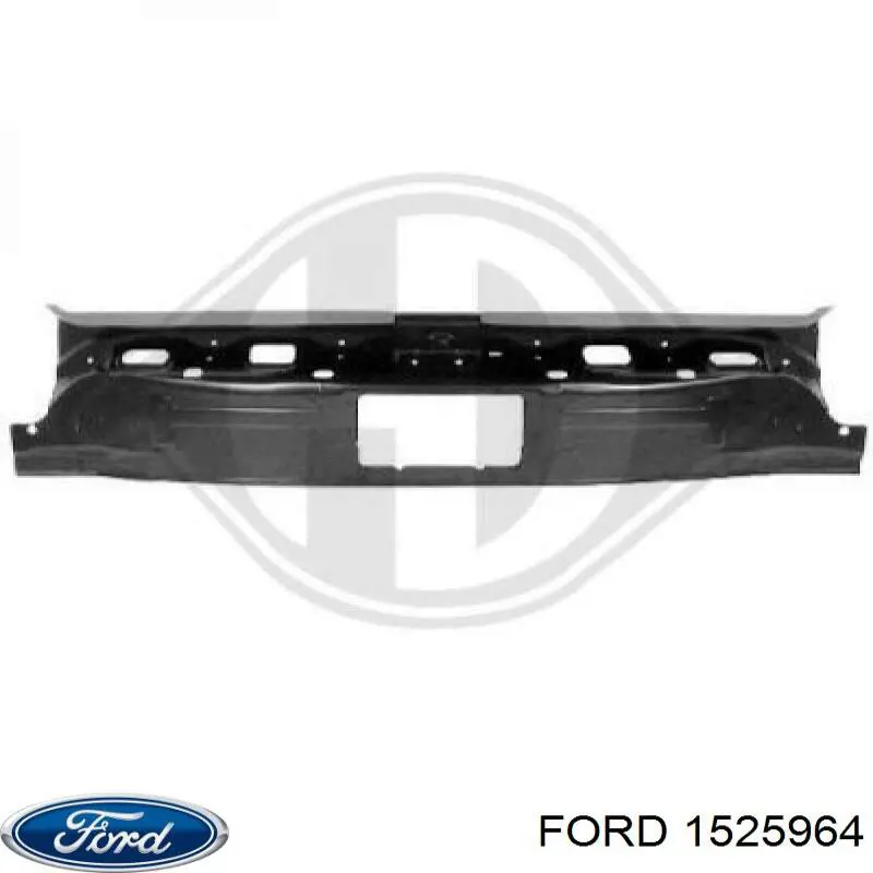Панель задня, багажного відсіку Ford Fiesta 6 (CB1) (Форд Фієста)