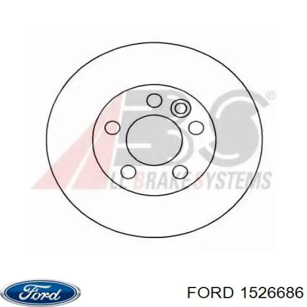Купити 1526686 Ford Ротор гальмівний