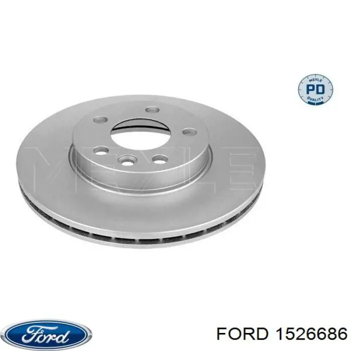 Диск переднього гальма Ford 1526686 ціна, від 43.04 USD