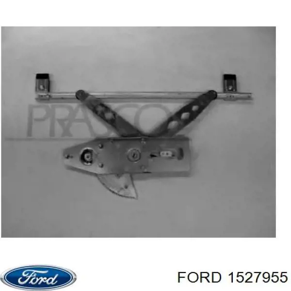 1527955 Ford механізм склопідіймача двері передньої, лівої