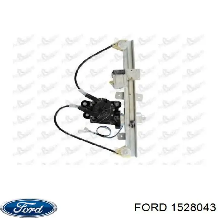 Механізм стеклопод'емника двері задньої, лівої Ford 1528043 ціна, від 8.46 USD