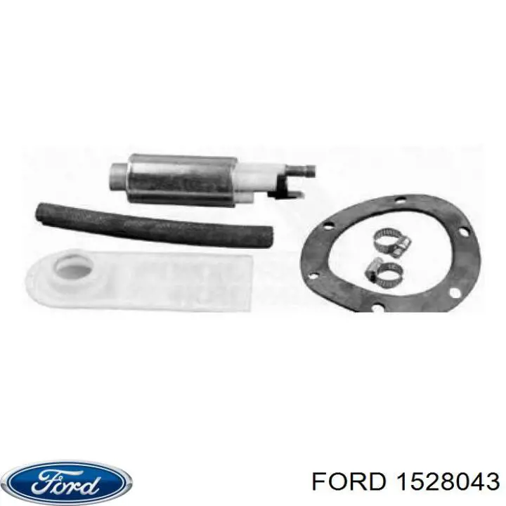Механізм склопідіймача двері задньої, лівої 1326192 Ford