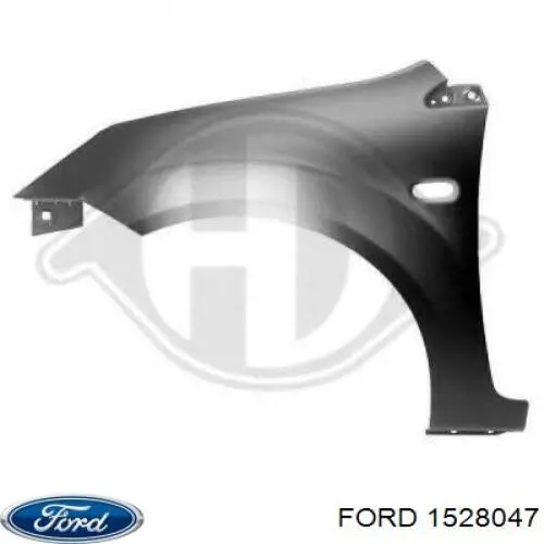 Крило переднє праве Ford 1528047 ціна, від 39.49 USD